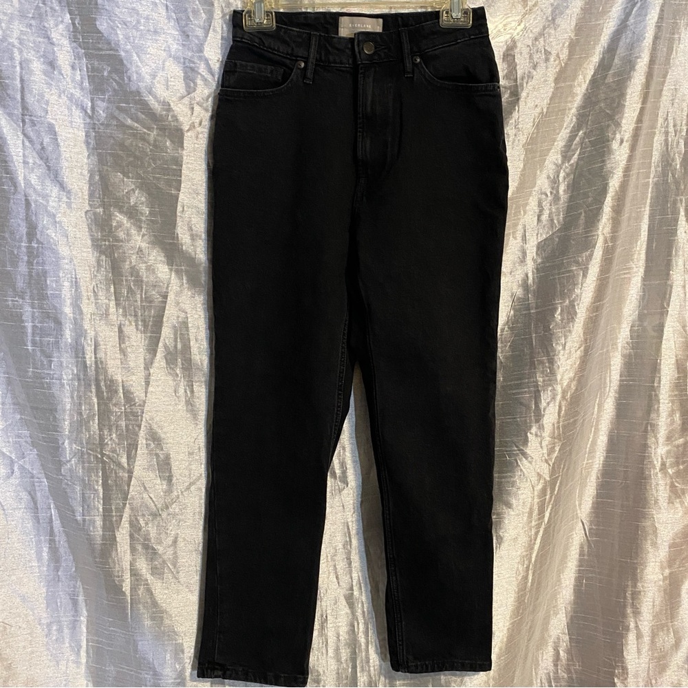 Everlane Curvy Cheeky Jean SZ 26 Crop, GUC, High waisted, slight stretch
